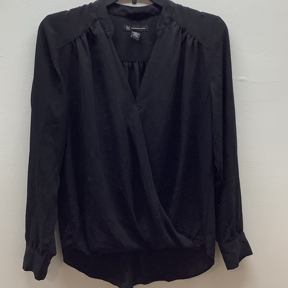 INC International Concepts Size 6 Black Blouse. Preloved - Picture 1 of 5